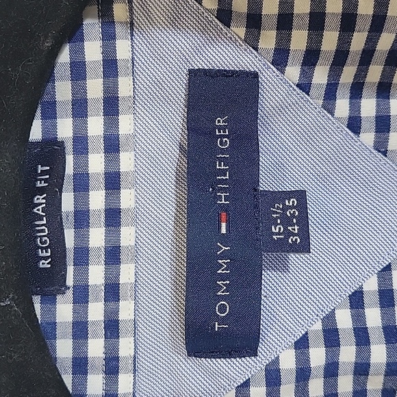 Tommy Hilfiger Long Sleeve Button Down Men's Shirt - Picture 2 of 7
